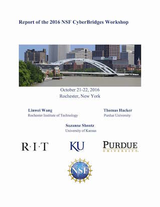 Cover of the 2016 NSF CyberBridges Workshop Report